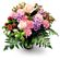 bouquet of roses carnations and alstroemerias. Gomel