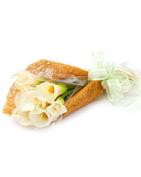 bouquet of calla lilies