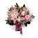 bouquet of roses and alstromerias. Gomel