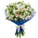 bouquet of white orchids. Gomel