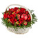 gift basket with strawberry. Gomel