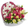 heart shaped bouquet with candies. Gomel
