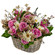 floral arrangement in a basket. Gomel